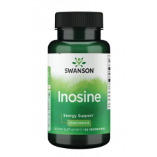 Swanson uztura bagātinātājs Inosine (inozīns), 60 kaps.